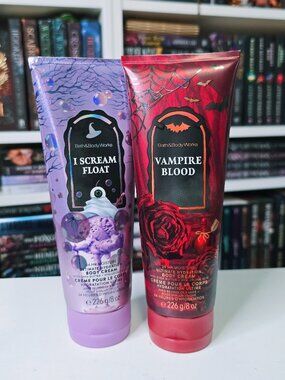 BATH & BODY WORKS Vampire Blood & I Scream Float lotion bundle